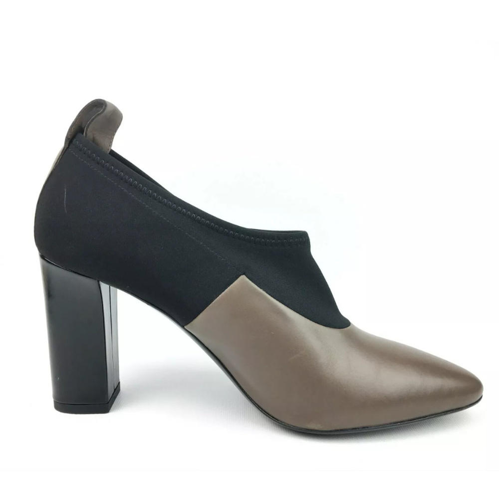 Via Spiga Bayne Color-block Heeled Ankle Booties